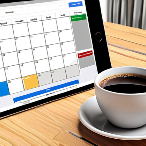 Home 4 **A student meticulously planning their week in a Google Calendar app on a tablet, highlighting time blocks for "Classes," "Revision/Assignments," and "Co-curricular Activities." The setting is a bright, organized study space with a cup of coffee nearby.** (This visualizes the "Realistic & Flexible Schedule" section, focusing on digital planning.)